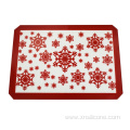 Customized pattern printing non-stick silicone baking mat